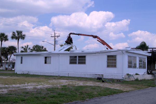 Mobile Home Demolition in Goshen