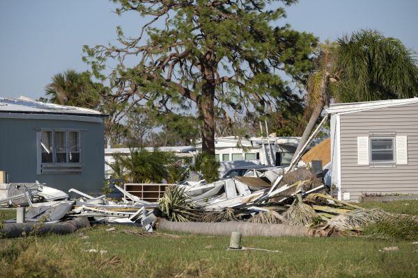 Double Wide Demolition in Goshen