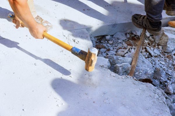Concrete Pavement Demolition in Goshen