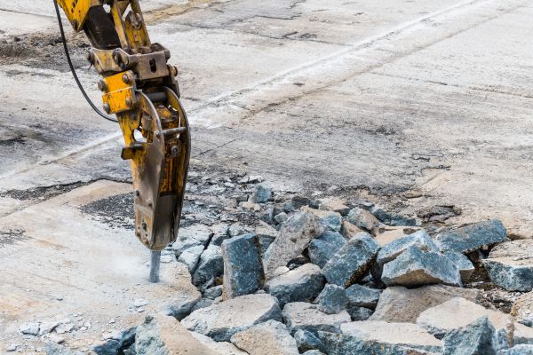 Parking Lot Removal in Goshen